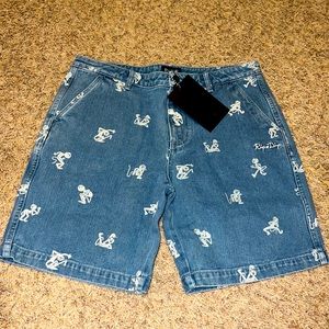 RIPN DIP DANCE PARTY DENIM SHORTS